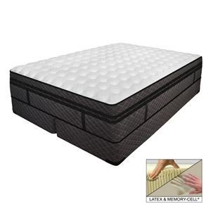 LS Medallion Softside Waterbed Mattress