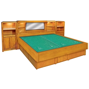 Marathon w/ Optional Pier Cabinets - Wood Frame Waterbed