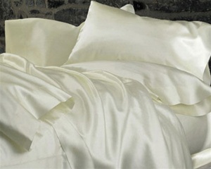 Bridal Satin Waterbed Sheets