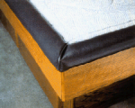 3pc Std. Waterbed Padded Rails Fabric