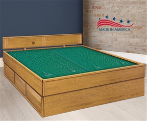 Oak 5-Board Frame Waterbed