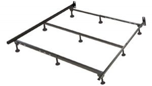 Heavy Duty 9-Leg Waterbed Frame - Fits Queen, King, and Cal King (for Softside Waterbeds)