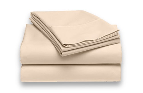 Clearance 200TC Percale WB Sheets, Queen, Unattached, NAVY