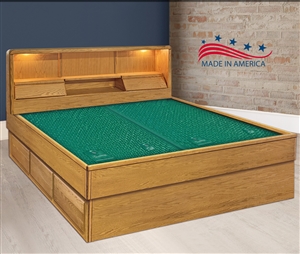 hard side water bed